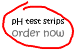 pH test strips: order now